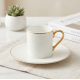 Coffee Cup and Saucer Set - 6 Pcs