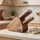 Knife Set With Wooden Stand 6 Pieces 