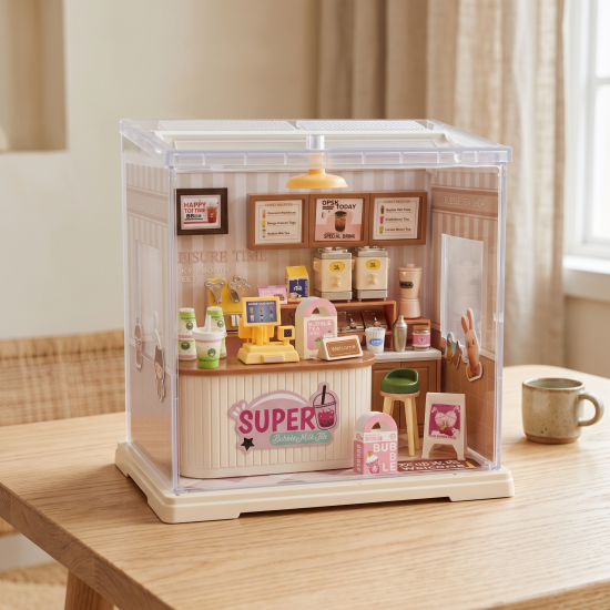 Bubble Tea Dollhouse Set 99 Pieces