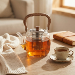 Glass Teapot 1 Liter