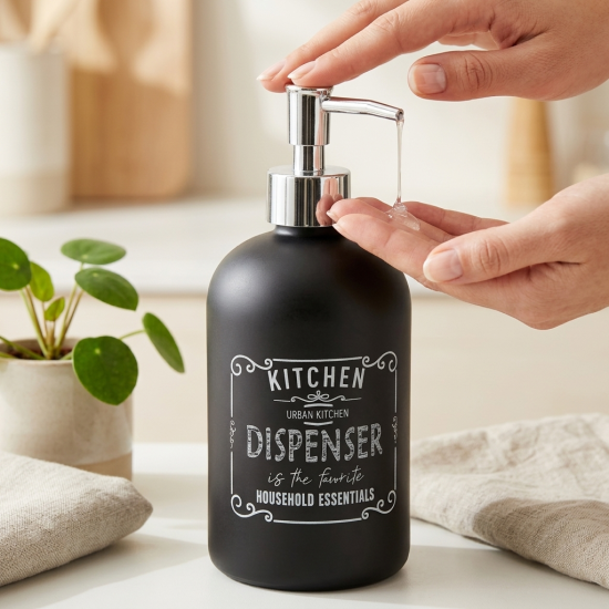 Glass Soap Dispenser