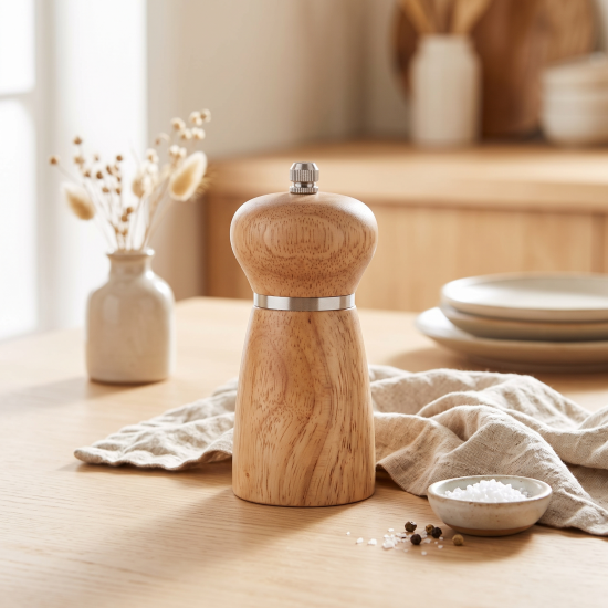 Wooden Spice Grinder Small