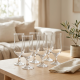 Glass Cup Set 6 Pcs - 385 ml
