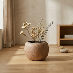 Porcelain Plant Pot Medium