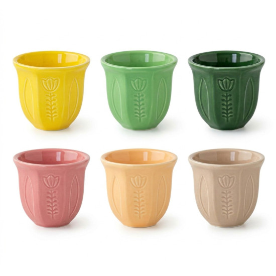 Coffee Cup Set 6 Pcs