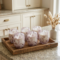 Glass Cups Set 6 Pcs
