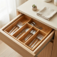 Wooden Cutlery Organizer