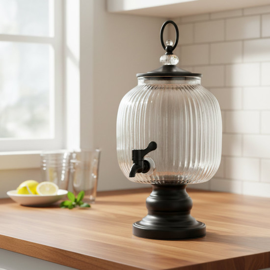 Glass Beverage Dispenser 5 L