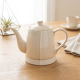 Mug Set 6 Pcs With Wooden Stand & Teapot