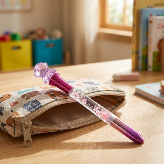 Pen With A Toy Head