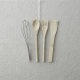 Kitchen Utensils 4 Pcs & Ceramic Holder Set