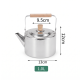 Metal Tea Pot 1 Liter