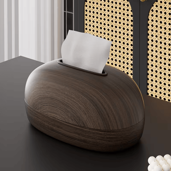 Wooden Tissue Box
