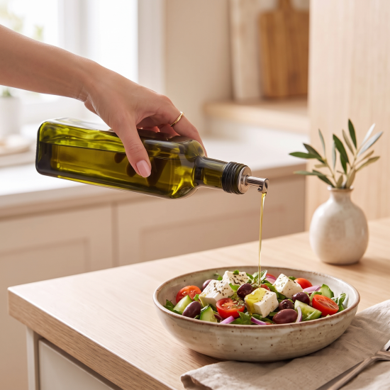 Glass Oil Dispenser - 2 Pcs