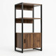 Shelving Unit With Storage Cabinet