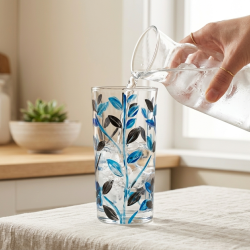 Glass Cups Set 6 Pcs
