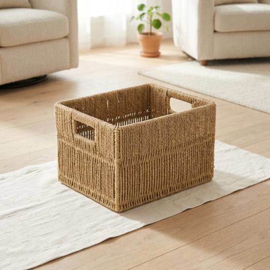 Straw Basket Small