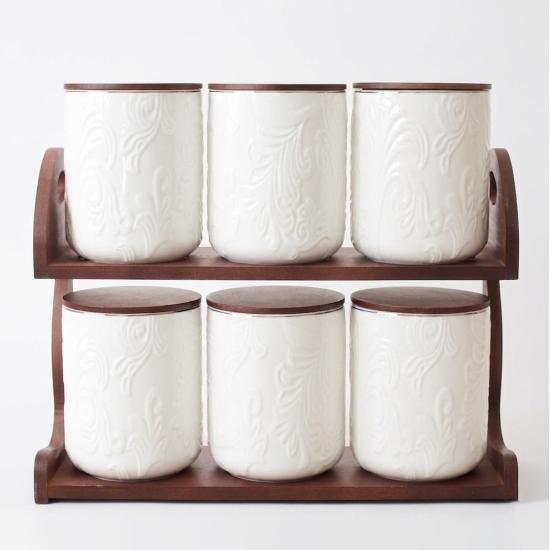 Spice Jar Set - 6 Pcs