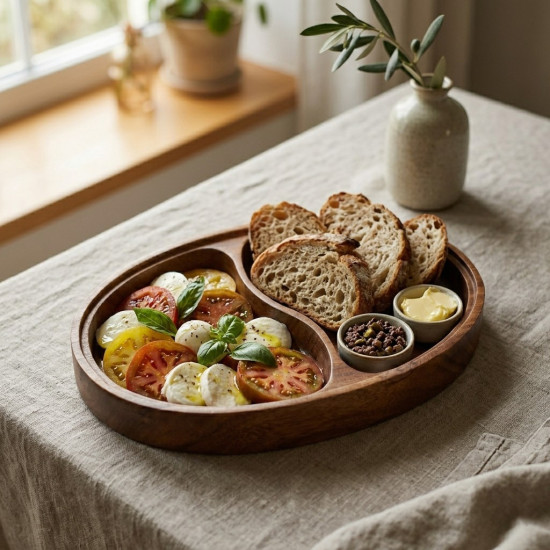 Wooden Serving Platter 30 cm