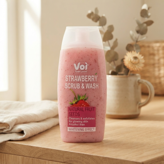 Voi Body Scrub And Wash 400 ml