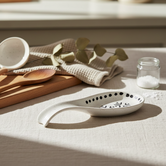 Porcelain Utensil Holder