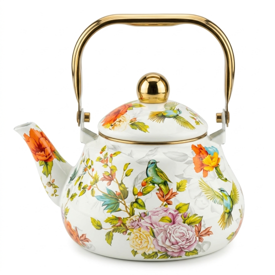 Flowers Pattern Tea Pot 2.5 Liter