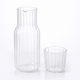 Glass Bottle With Cup