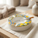 Lemon Pattern Ceramic Ashtray Large