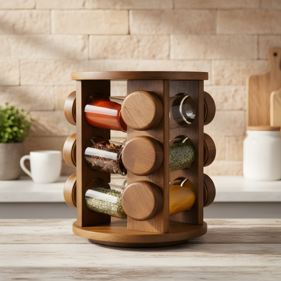 Spice Jars Set - 12 Pcs