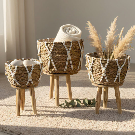 Straw Basket	Small