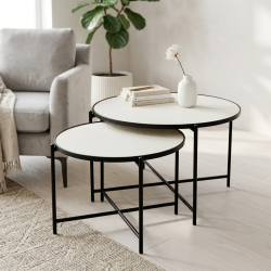 Metal Table Set 2 Pcs