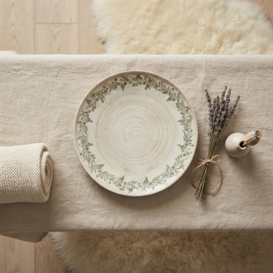 Oliva Round Pizza Dish