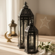 Metal Ramadan Lantern 2 Pcs