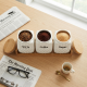 Ceramic Jar Set With Base 3 Pieces
