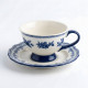 Tea Cup and Saucer Set - 6 Pcs