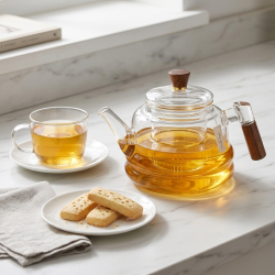 Glass Teapot 1 Liter