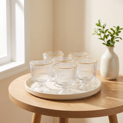 Glass Bowls 6 Pcs