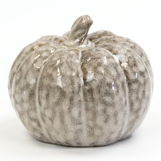 Ceramic Pumpkin Ornament Large