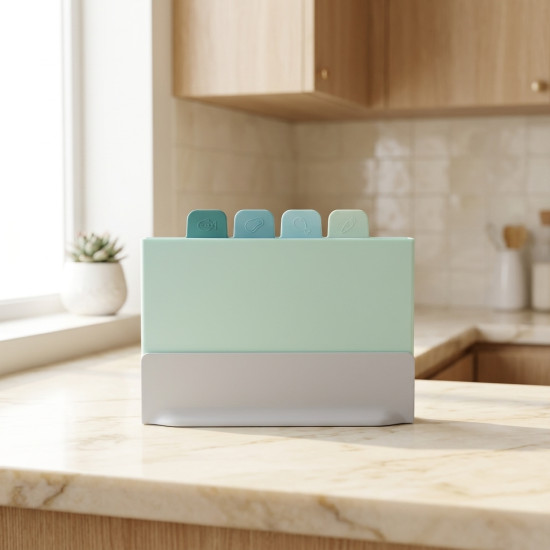 Plastic Cutting Board Set – 4 Pcs
