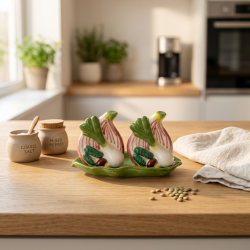 Porcelain Salt and Pepper Shaker Set