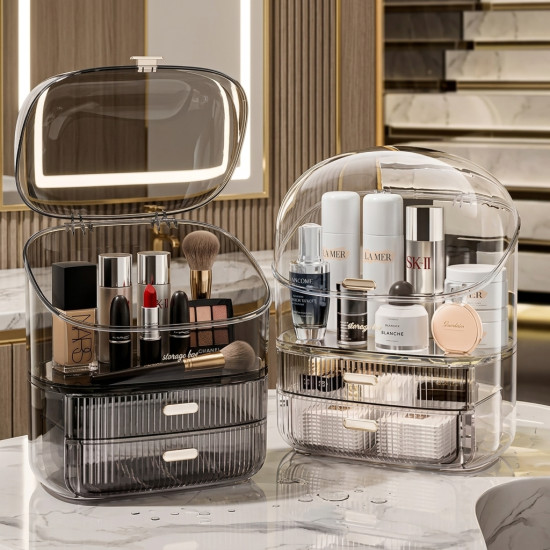 Plastic Makeup Organizer