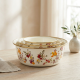 Flowers Pattern Basin Set - 3 Pcs