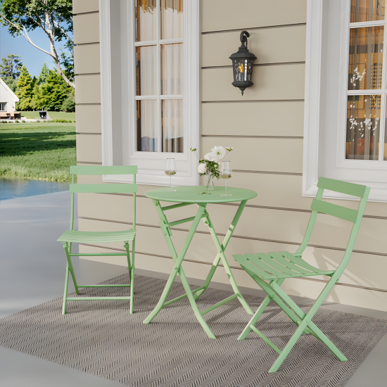 Patio Foldable Set 3 Pcs