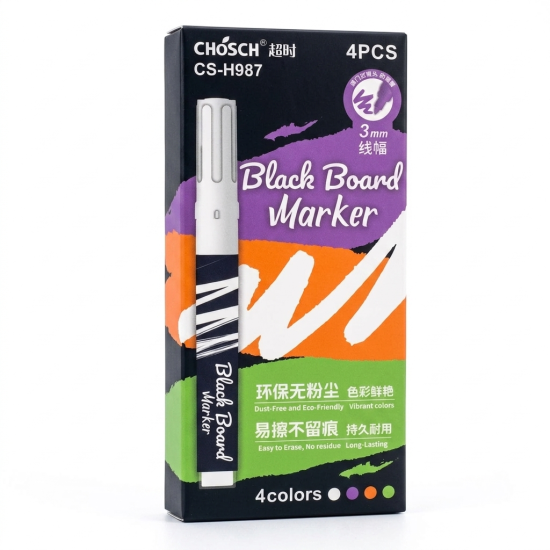 Whiteboard Marker Set 4 Pieces