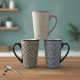Porcelain Mug Set - 4 Pcs
