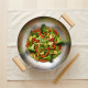 Stainless Steel Wok With Wooden Handle 30 cm