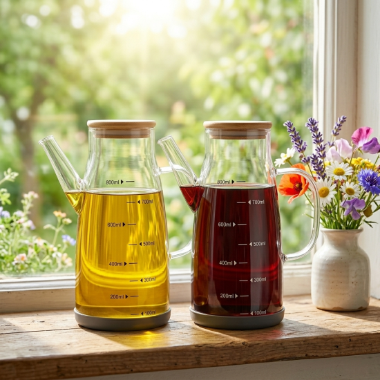 Glass Oil Dispenser 800 ml