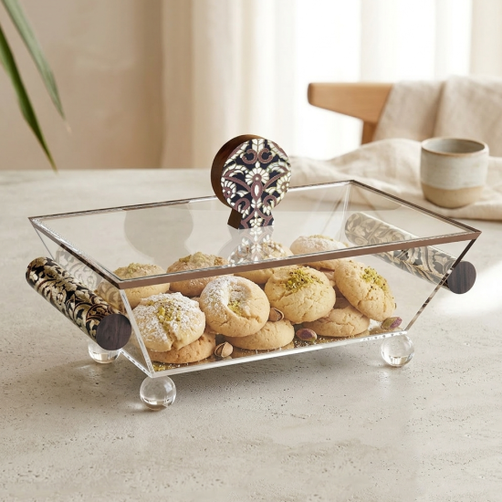 Acrylic Serving Platter Small