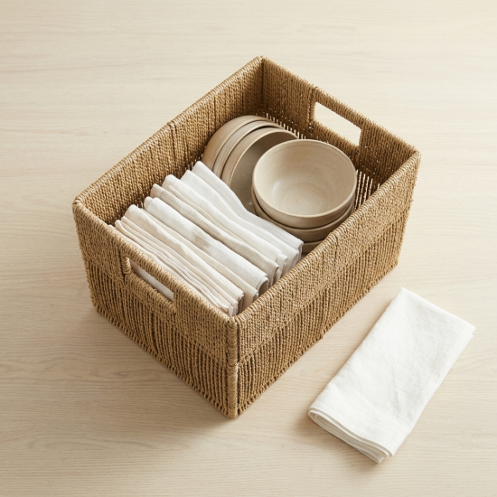 Straw Basket Large