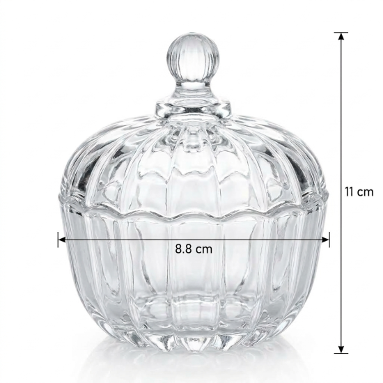 Glass Sugar Bowl